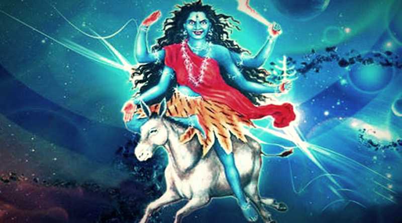 कालरात्रि माता का चित्र -Kalratri Mata Image